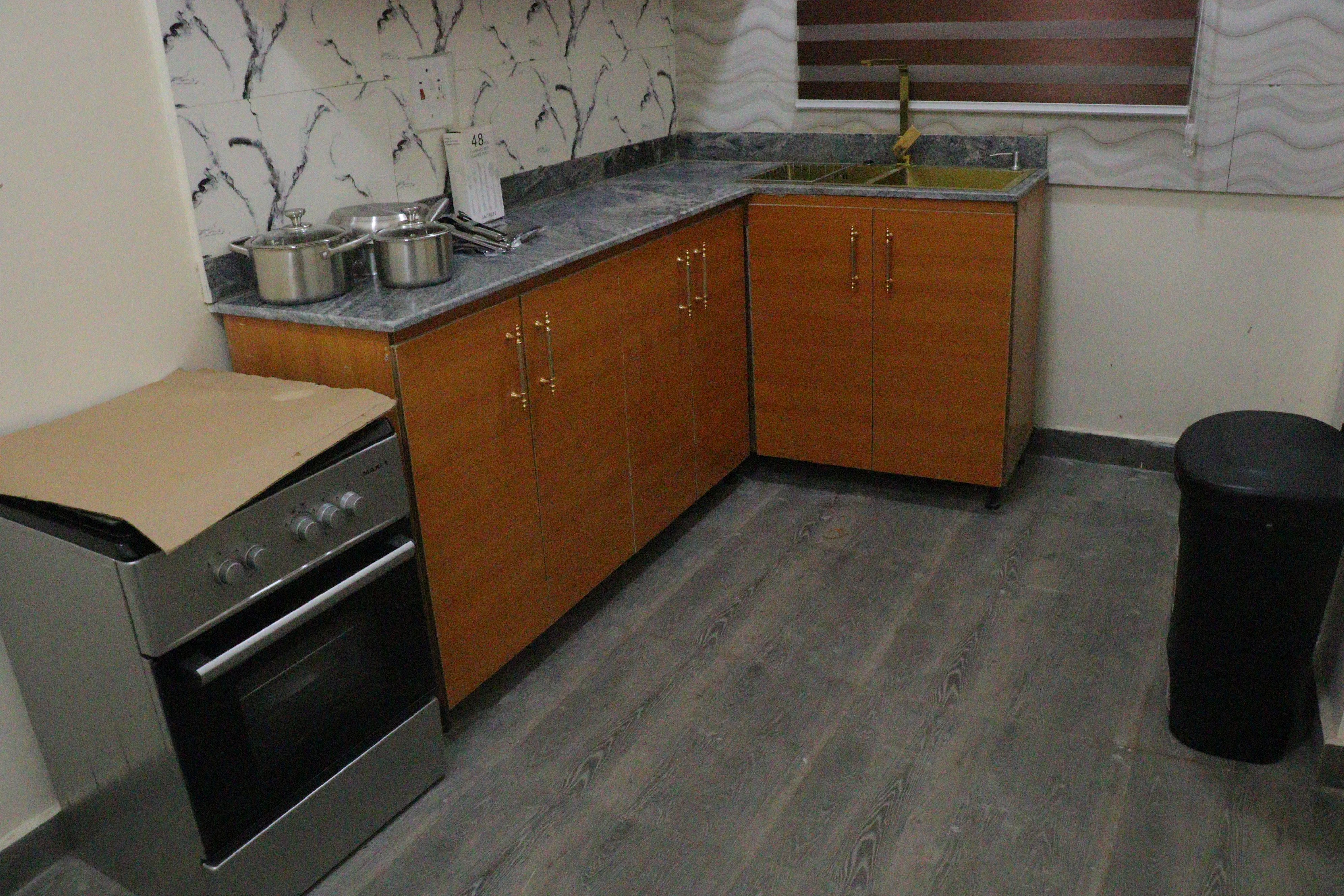 Apartment Suite Kitchen Cabinet